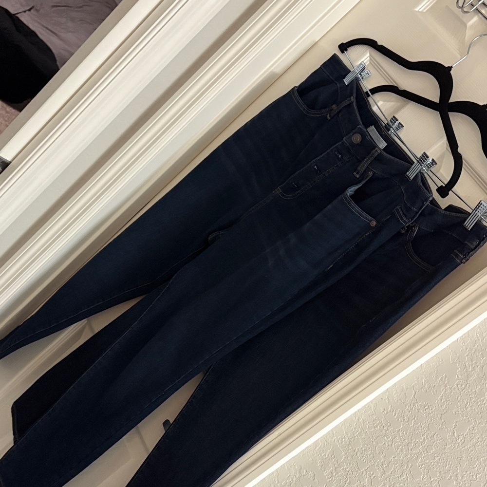 LC Lauren Conrad Dark Blue Skinny Jeans